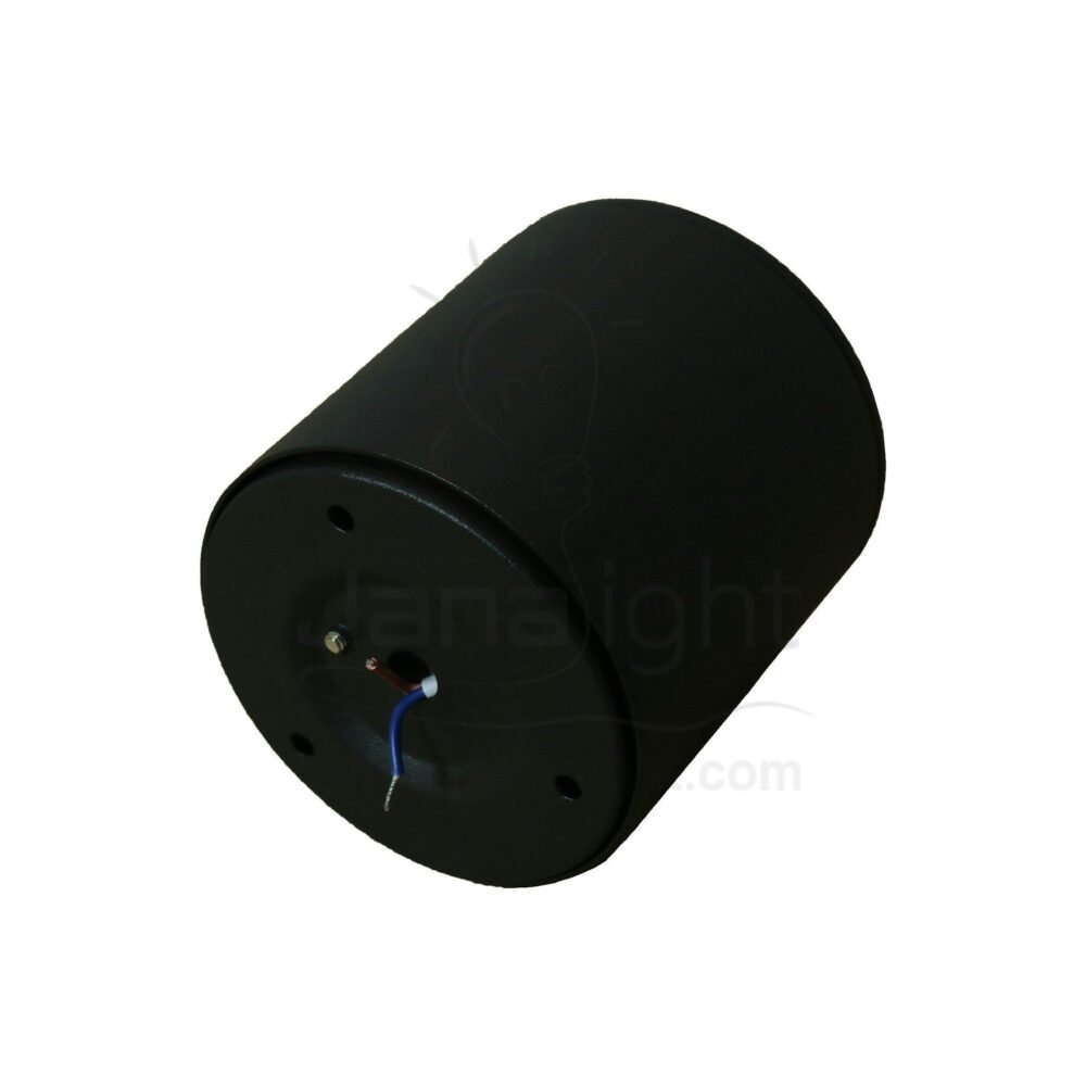 سبوت لايت سلندر ايميكا 10 وات مدور اسود خارجي COB جنى لايت black round cylinder spotlight prominent 10 watt emeca 90RA / COB