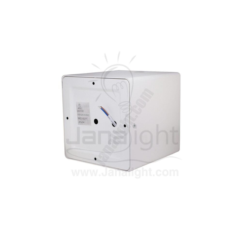 سبوت لايت سلندر ايميكا 20 وات مربع ابيض خارجي COB جنى لايت white Square cylinder spotlight prominent 20 watt emeca COB jana light