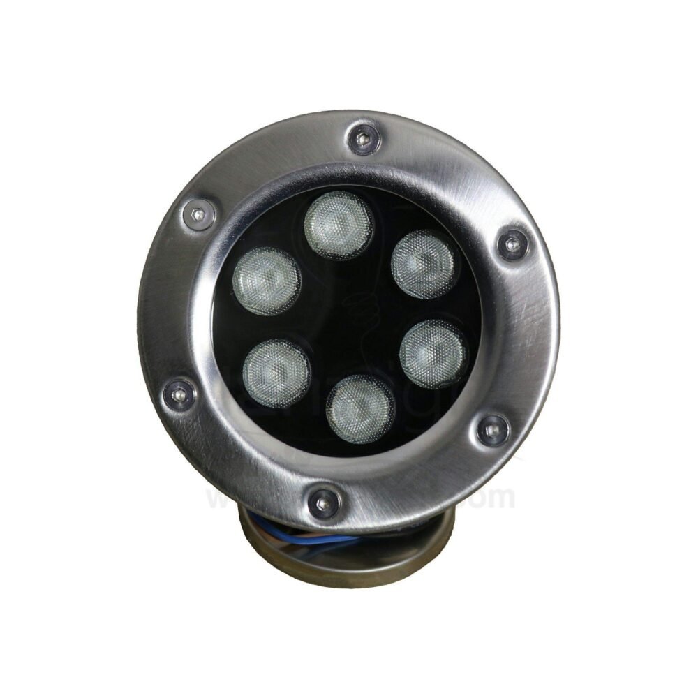 سبوت لايت سلندر 6 وات 12 فولت RGB بقاعدة cylinder spotlight 6 watt 12v base RGB