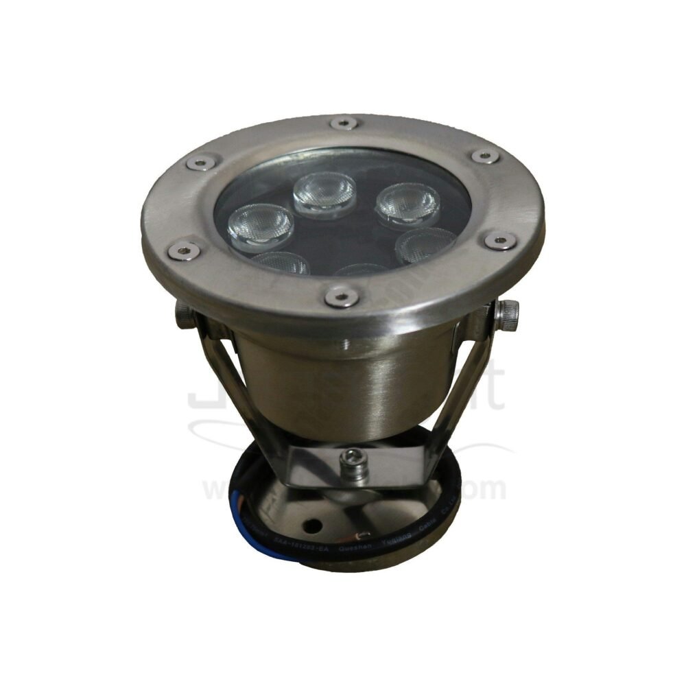 سبوت لايت سلندر 6 وات 12 فولت RGB بقاعدة cylinder spotlight 6 watt 12v base RGB