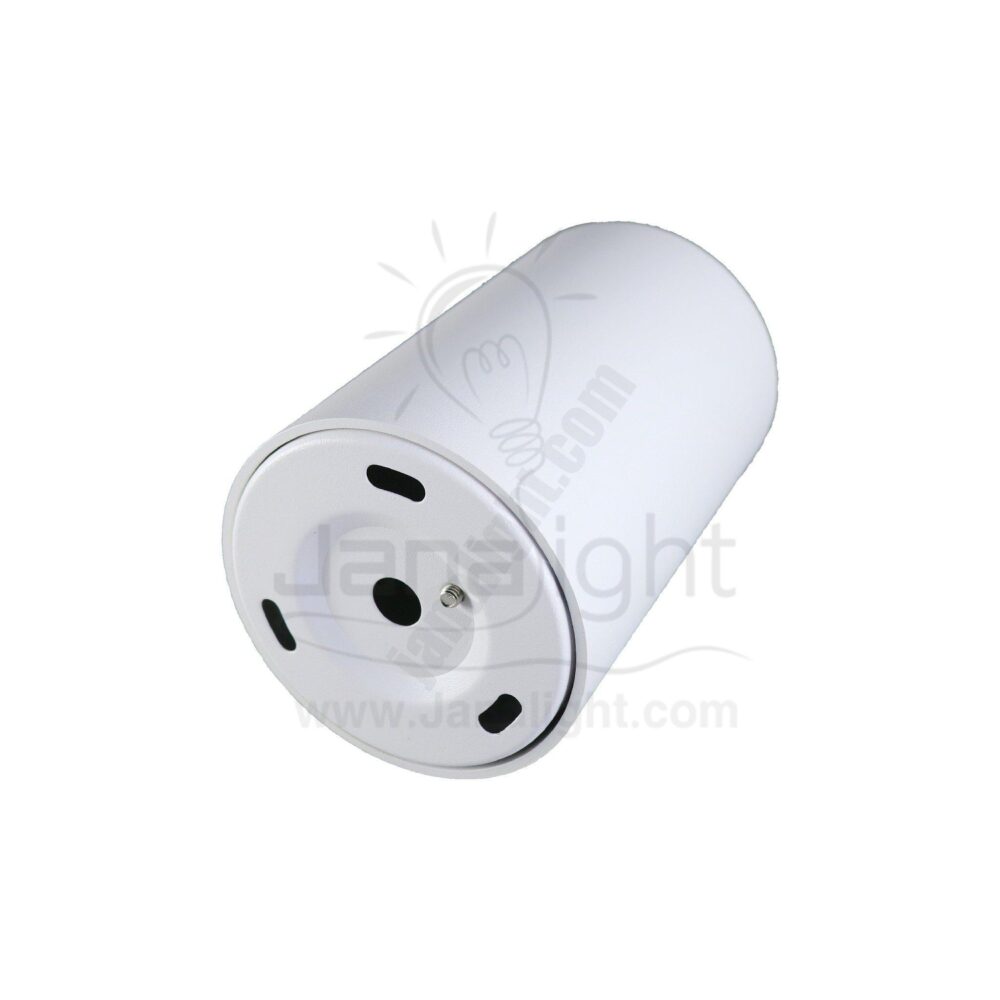 فريم سبوت سلندر فارغ مدور ابيض قلب ذهبي لامع TEC cylinder downlight frame white- Shiny gold