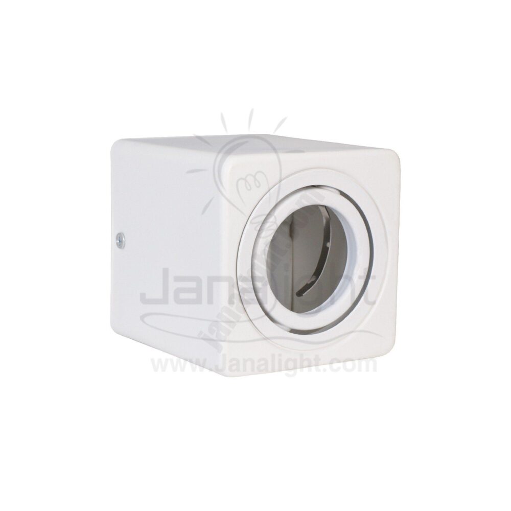 فريم سبوت سلندر فارغ مربع ابيض متحرك CLDS01003 cylinder downlight Square Moving white