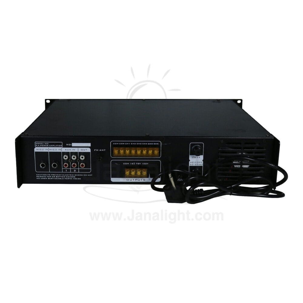 مضخم صوت 250 وات KM2500 sound amplifier 250W
