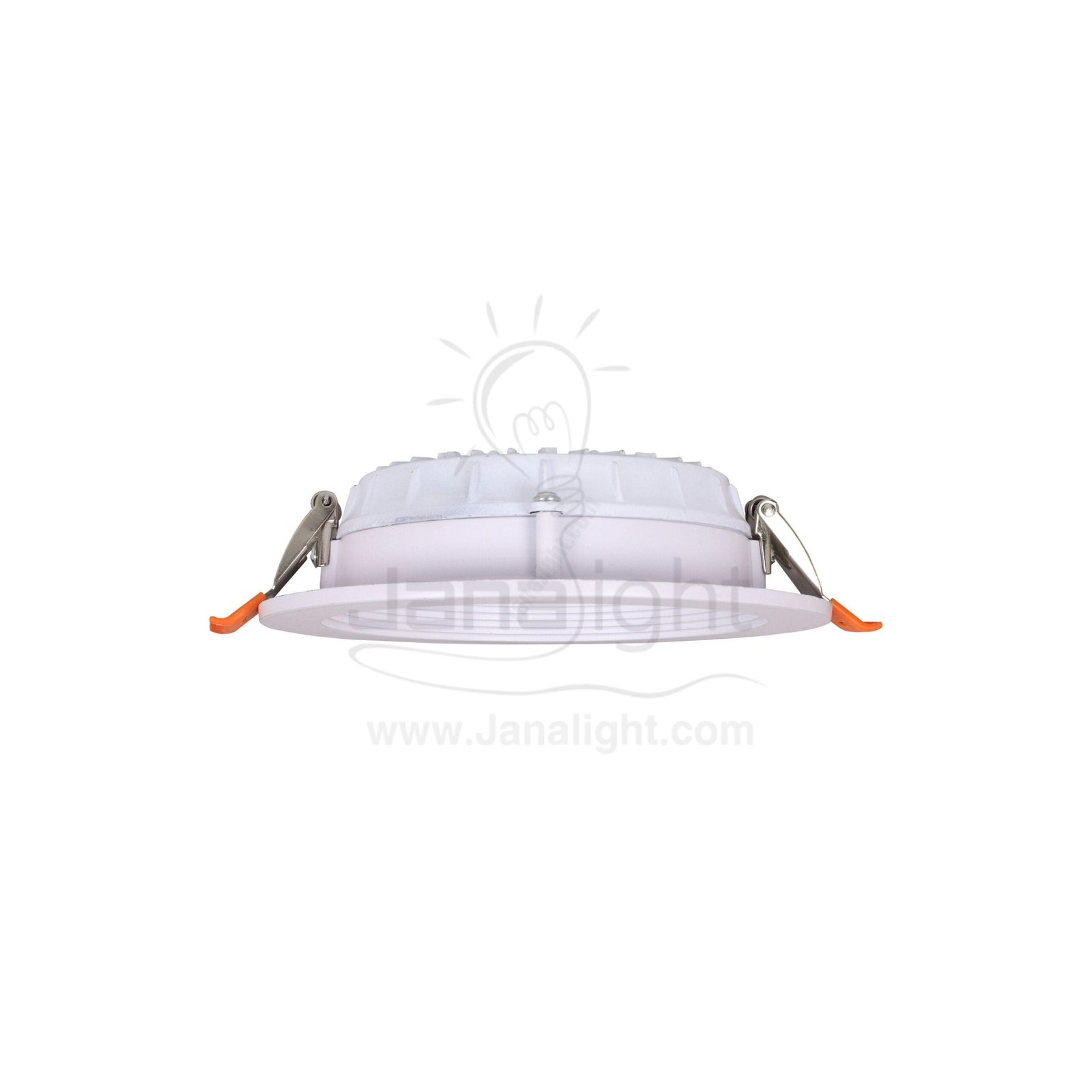 كشاف 20 وات كومبكت وورم معدن حلق ابيض جنى لايت Metal Warm Compact 20 Watt Downlight