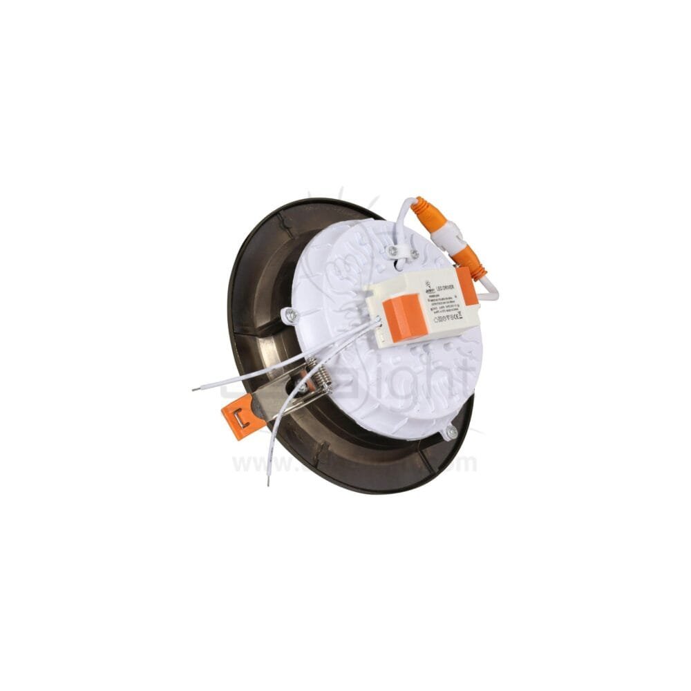 كشاف 20 وات كومبكت وورم معدن حلق اكسيدي اصفر جنى لايت metal Yellow oxide white compact 20 watt downlight