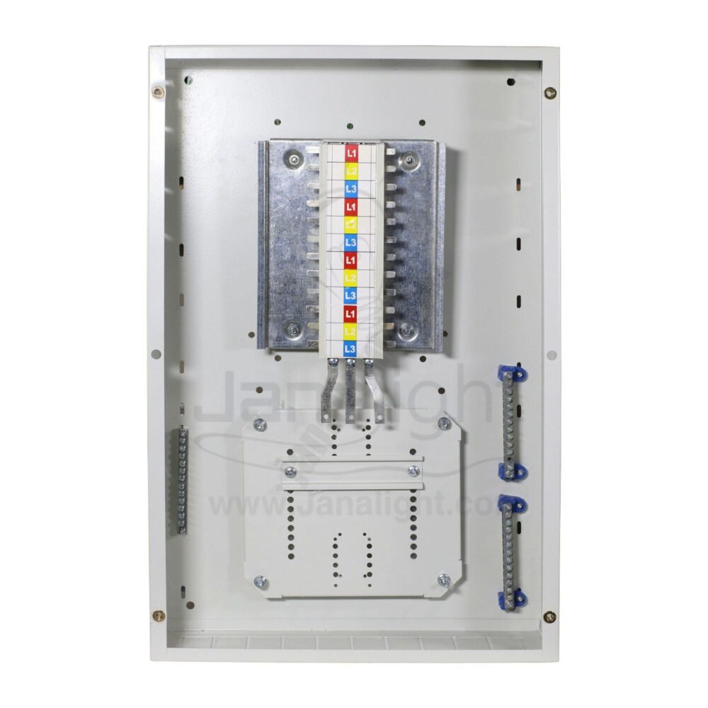 لوحة سمارت متبورة 24 خط بالعمومي والرجلاش MCCB مولدد electrical panel 24 line mccb smart