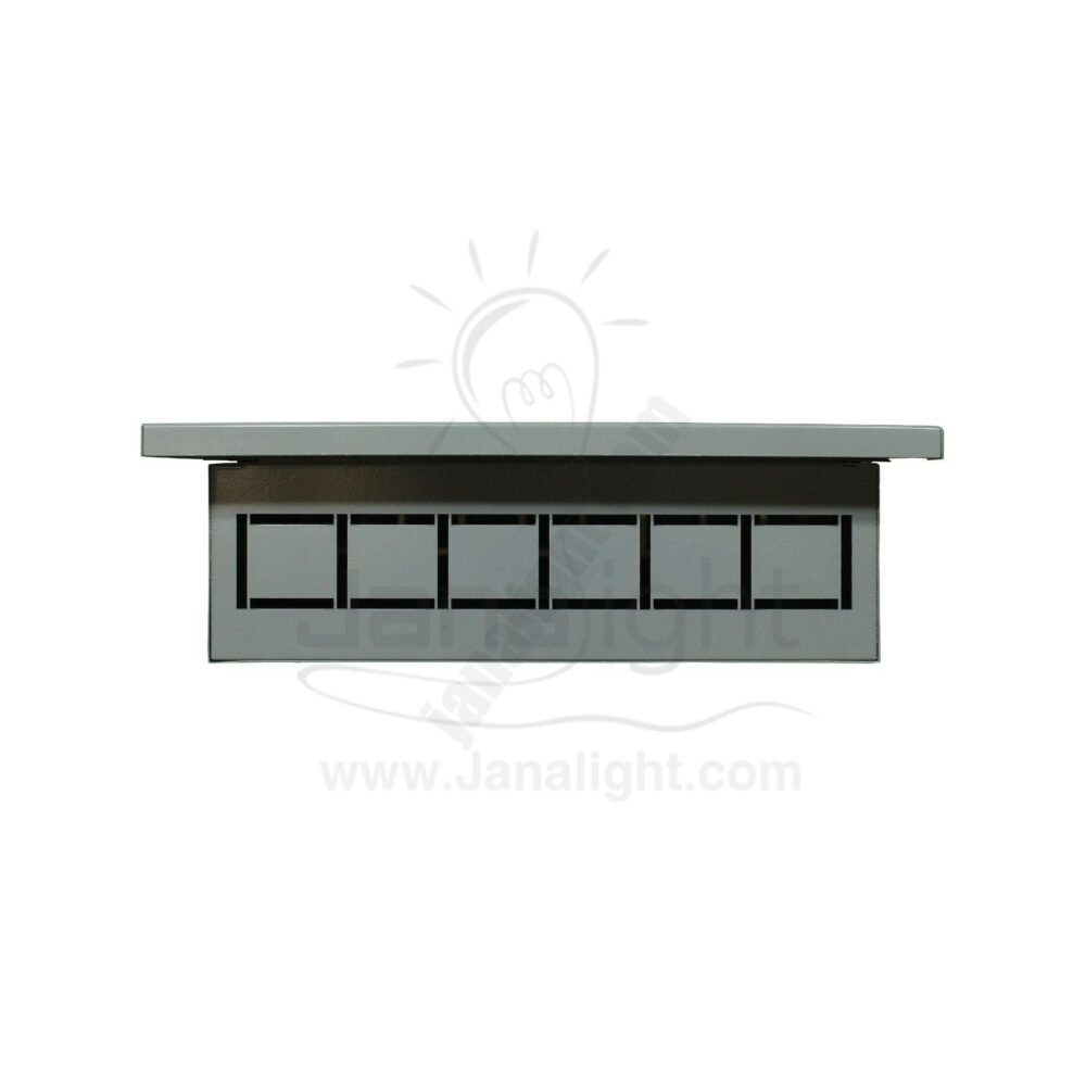 لوحة عداد اليكتروني بالكارت 1 فاز و 24 خط سمارت Electricity meter panel 1 pole smart with 24 line