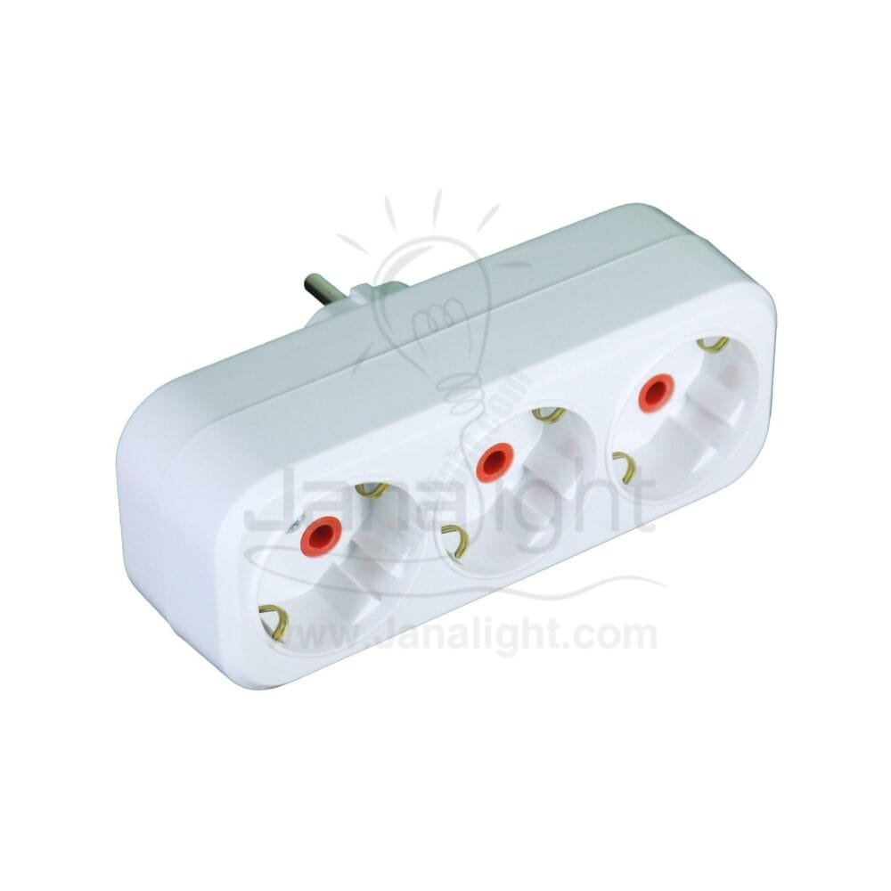 مشترك 3 عين تركي بدون سلك extension plug outlet 3 socket outlet without wire Turkish